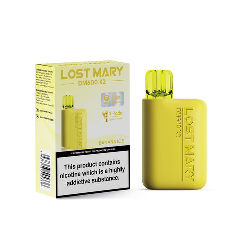 Lost Mary DM600 X2 1200 Puffs Disposable Vape Pod Box of 5 - Topvapewholesale