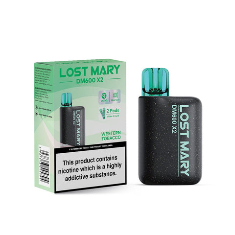 Lost Mary DM600 X2 1200 Puffs Disposable Vape Pod Box of 5 - Topvapewholesale