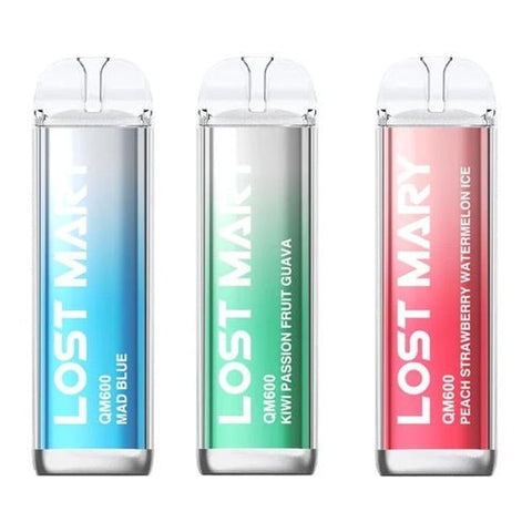 Lost Mary QM600 Disposable Vape Pod Box of 10 - Topvapewholesale