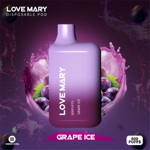 Love Mary 600 Disposable Vape Pod Box of 10 - Topvapewholesale