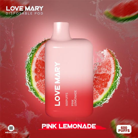 Love Mary 600 Disposable Vape Pod Box of 10 - Topvapewholesale