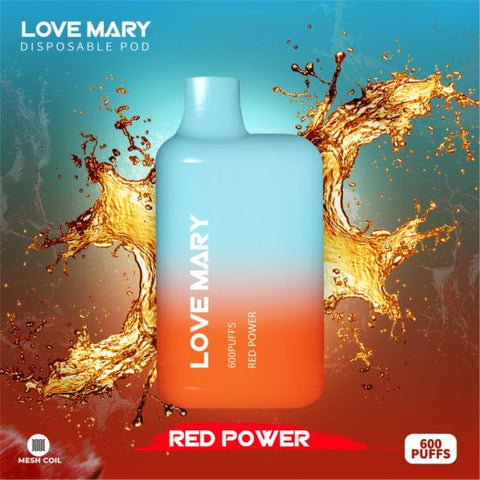 Love Mary 600 Disposable Vape Pod Box of 10 - Topvapewholesale