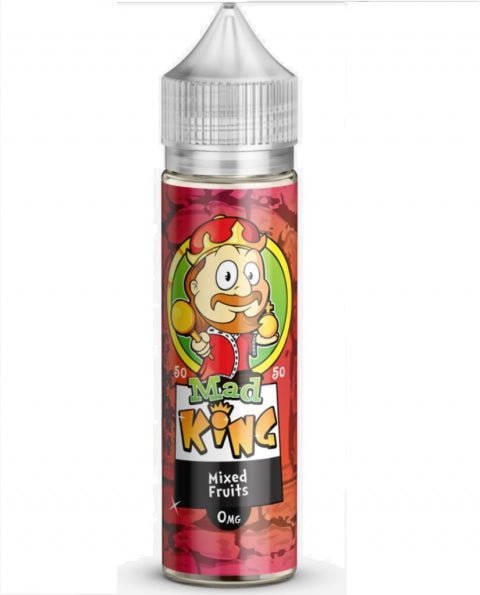 Mad King 50/50 E - liquids 50ml Shortfill - Topvapewholesale