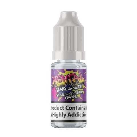 Mental Bar Salts 10ml E - liquids - Pack of 12 - Topvapewholesale