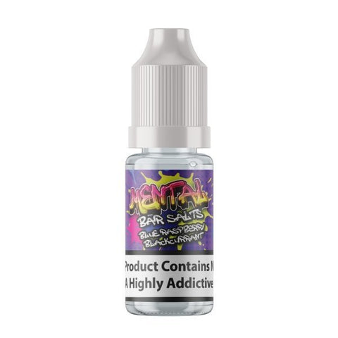 Mental Bar Salts 10ml E - liquids - Pack of 12 - Topvapewholesale