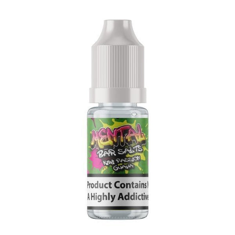 Mental Bar Salts 10ml E - liquids - Pack of 12 - Topvapewholesale