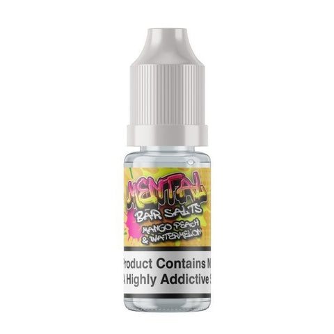 Mental Bar Salts 10ml E - liquids - Pack of 12 - Topvapewholesale