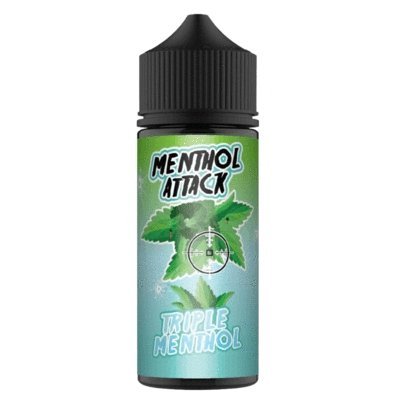 Menthol Attack 100ML Shortfill - Topvapewholesale