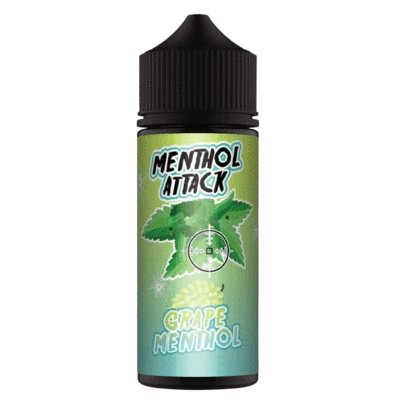 Menthol Attack 100ML Shortfill - Topvapewholesale