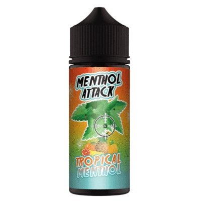 Menthol Attack 100ML Shortfill - Topvapewholesale