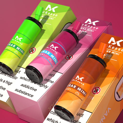 Mk Mini Bar 600 Disposable Vape Pod Box of 10 - Topvapewholesale