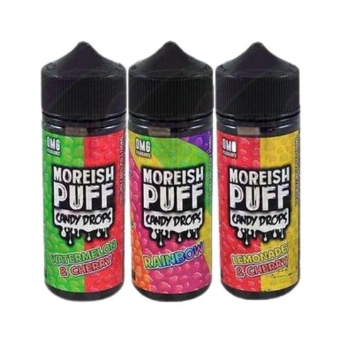Moreish Puff Candy Drops 100ML Shortfill - Topvapewholesale