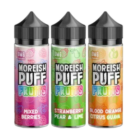 Moreish Puff Fruits 100ML Shortfill - Topvapewholesale