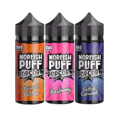 Moreish Puff Popcorn 100ML Shortfill - Topvapewholesale