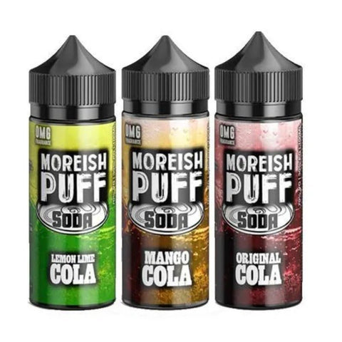 Moreish Puff Soda 100ML Shortfill - Topvapewholesale