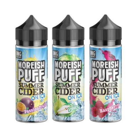 Moreish Puff Summer Cider On Ice 100ML Shortfill - Topvapewholesale