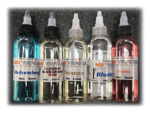 Mr Vapour 80ml E - liquids - Topvapewholesale