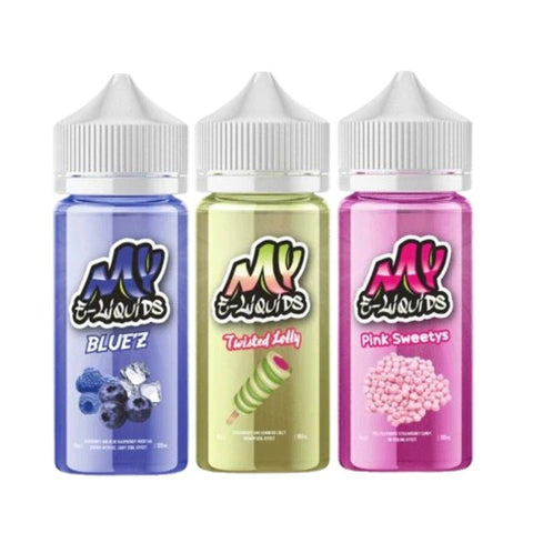My E - Liquids 100ML Shortfill - Topvapewholesale