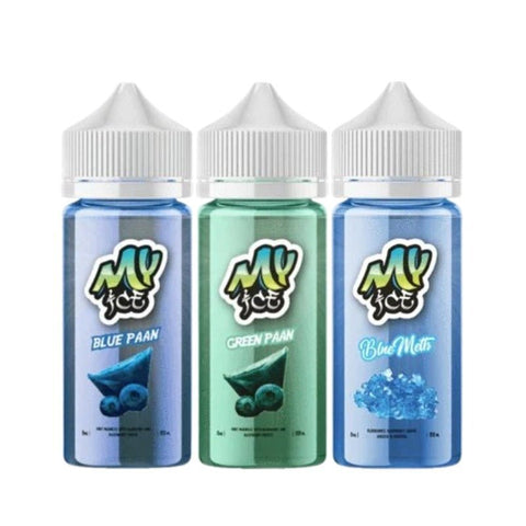 My E - Liquids Ice 100ML Shortfill - Topvapewholesale