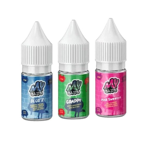 My Salts 10ml Nic Salt (Pack of 10) - Topvapewholesale