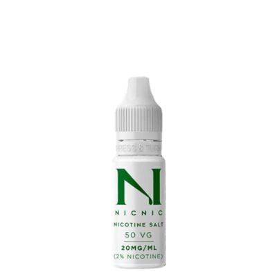 NIC NIC - NICOTINE SALT SHOT 20MG 50VG [BOX OF 120] - Topvapewholesale