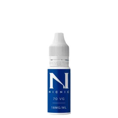 NIC NIC - NICOTINE SHOT 18MG 70VG [BOX OF 120] - Topvapewholesale