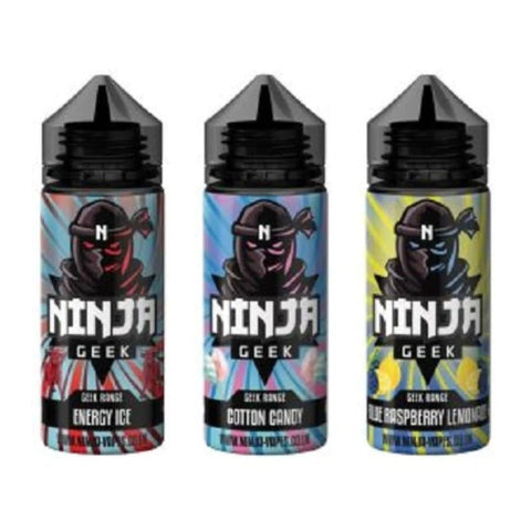 Ninja Geek E liquid 100ML Shortfill - Topvapewholesale