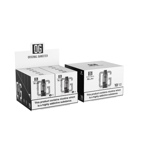 Original Gangster OG Slim Replacement Pods - Pack of 3 - Topvapewholesale