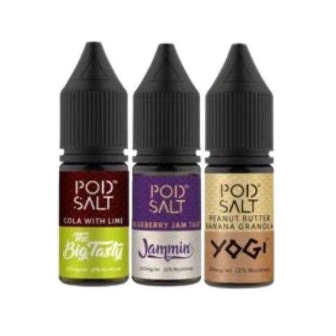 Pod Salt Fusions 10ML Nic Salt (Pack of 10) - Topvapewholesale
