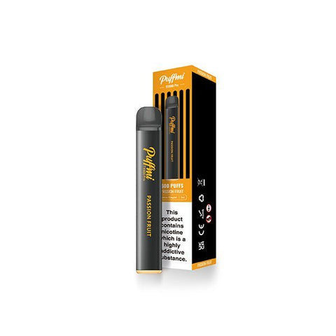 Puffmi TX600 Pro 600 Puffs Disposable Vape Box of 10 - Topvapewholesale