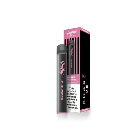 Puffmi TX600 Pro 600 Puffs Disposable Vape Box of 10 - Topvapewholesale