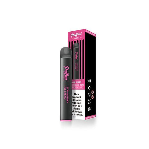 Puffmi TX600 Pro 600 Puffs Disposable Vape Box of 10 - Topvapewholesale