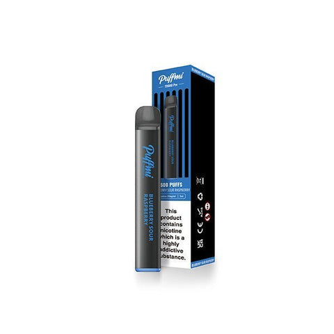 Puffmi TX600 Pro 600 Puffs Disposable Vape Box of 10 - Topvapewholesale