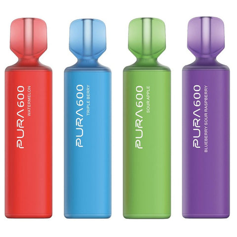 Pura 600 Disposable Vape Pod Box of 10 - Topvapewholesale