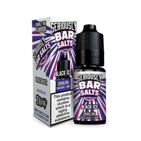Seriously Bar Salt 10ml E - liquids Nic Salts - Box of 10 - Topvapewholesale