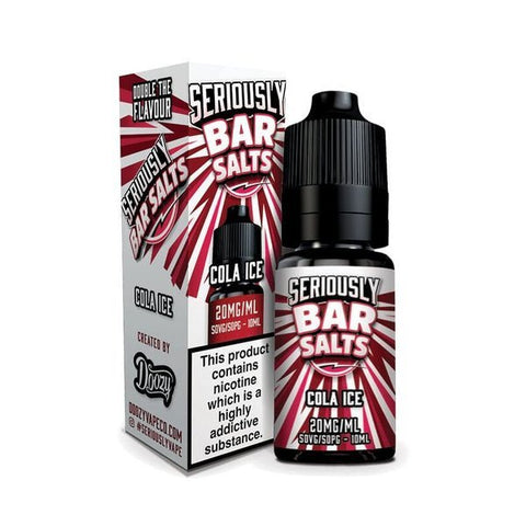 Seriously Bar Salt 10ml E - liquids Nic Salts - Box of 10 - Topvapewholesale