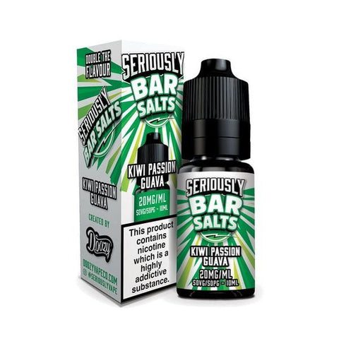 Seriously Bar Salt 10ml E - liquids Nic Salts - Box of 10 - Topvapewholesale
