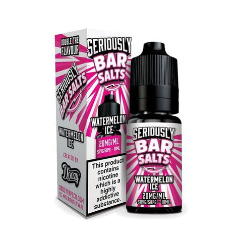 Seriously Bar Salt 10ml E - liquids Nic Salts - Box of 10 - Topvapewholesale