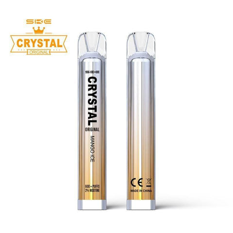 Ske Crystal 600 Original Disposable Vape Pod - Box of 10 - Topvapewholesale