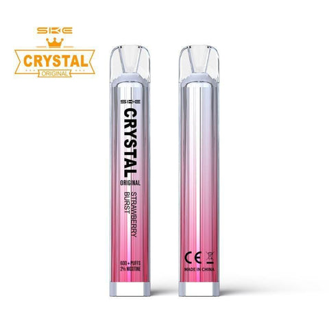 Ske Crystal 600 Original Disposable Vape Pod - Box of 10 - Topvapewholesale