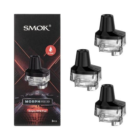 SMOK Morph POD - 40 Empty RPM Pods - Pack of 3 - Topvapewholesale