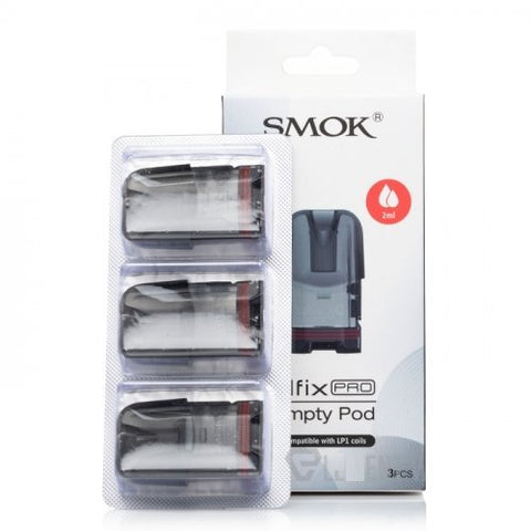 SMOK Nfix Pro Empty Pod 2ML - Pack of 3 - Topvapewholesale