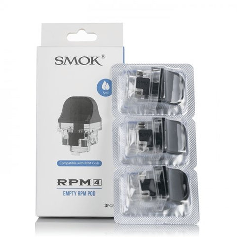 Smok RPM 4 Empty RPM Pods 4.5ML - Pack of 3 - Topvapewholesale