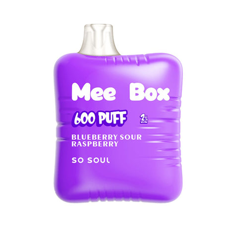 So Soul Mee Box 600 Disposable Vape Puff Pod Pack of 10 - Topvapewholesale
