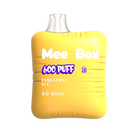 So Soul Mee Box 600 Disposable Vape Puff Pod Pack of 10 - Topvapewholesale
