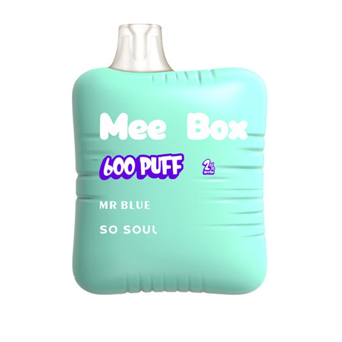 So Soul Mee Box 600 Disposable Vape Puff Pod Pack of 10 - Topvapewholesale