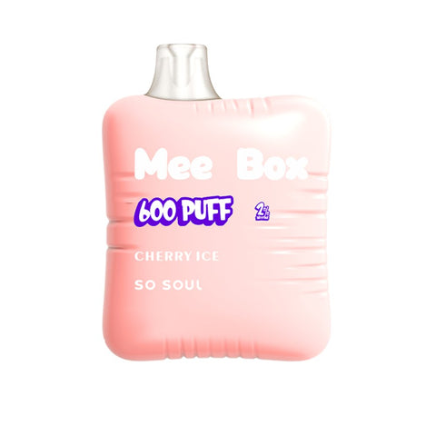So Soul Mee Box 600 Disposable Vape Puff Pod Pack of 10 - Topvapewholesale