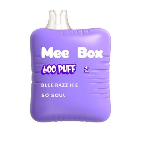 So Soul Mee Box 600 Disposable Vape Puff Pod Pack of 10 - Topvapewholesale
