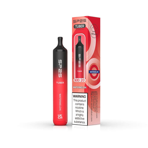 SP2S Tuber 600 Puffs Disposable Vape Pod Box of 10 - Topvapewholesale