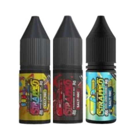 Strapped 10ML Nic Salt (Pack of 10) - Topvapewholesale